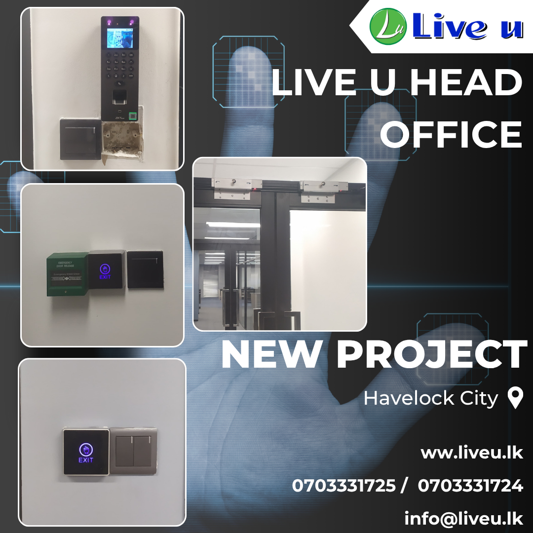 🔐 Smart Security Upgrade at Live U Head Office – Havelock City