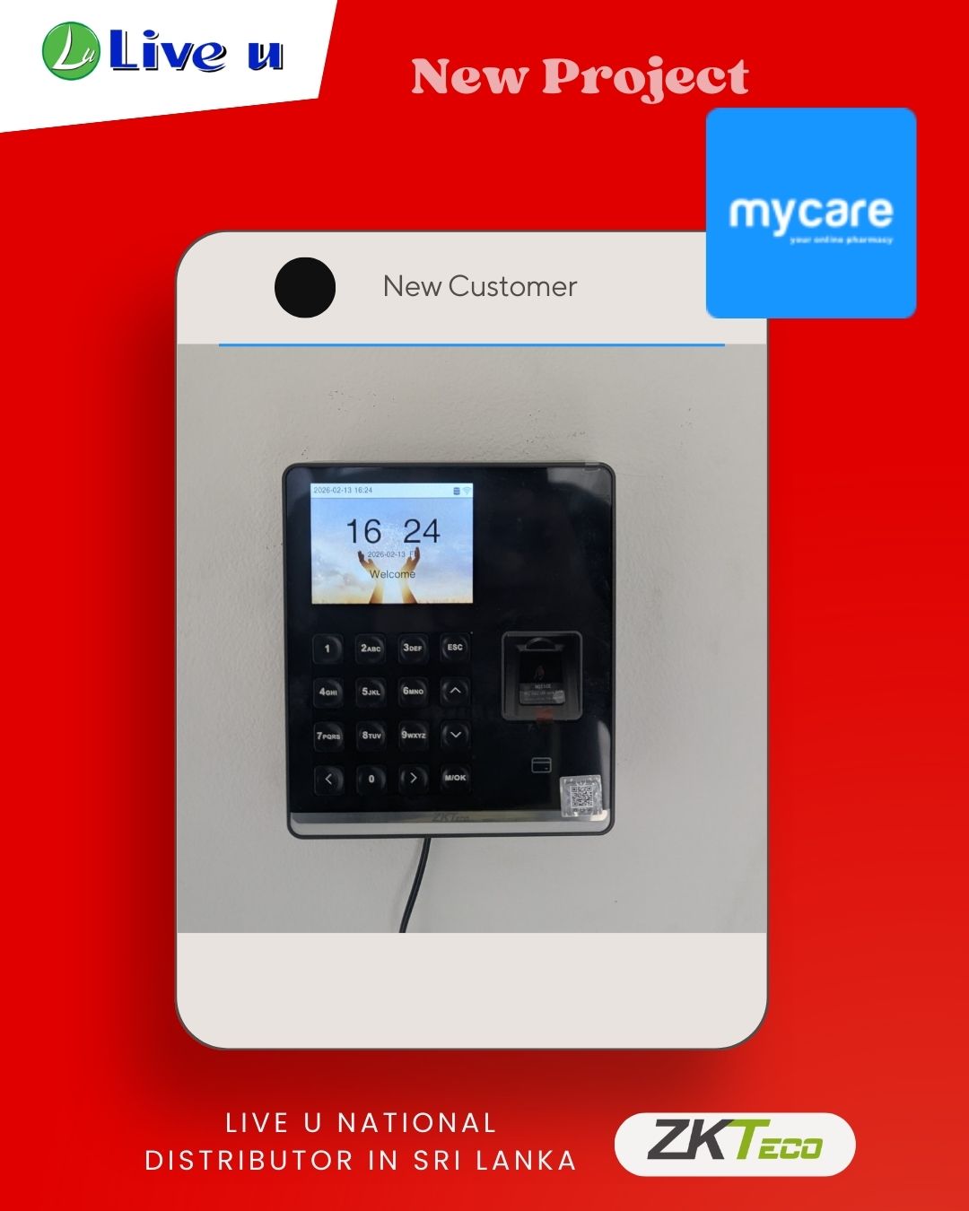 Successful Fingerprint System Installation at My Care Medical