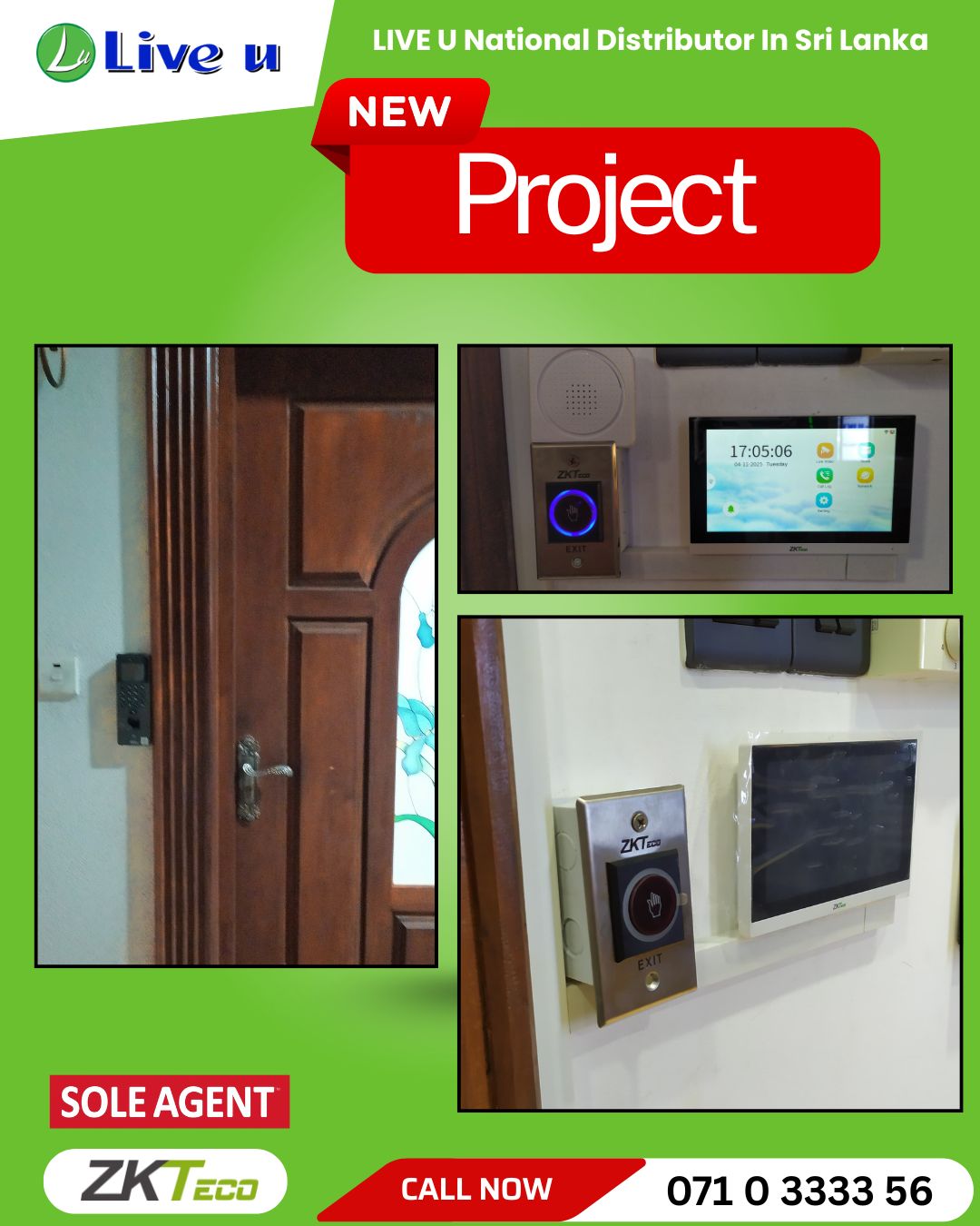 Successful Installation of ZKTeco Access Control with Video Door System
