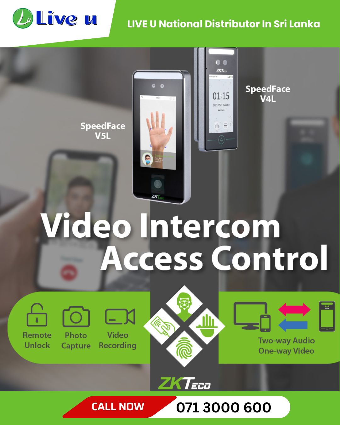 ZKTeco’s Video Intercom Access Control – Easy Visitor Management